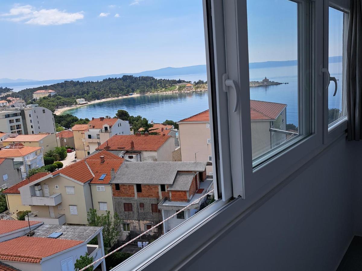Beach Seaview Apartment Makarska Bagian luar foto